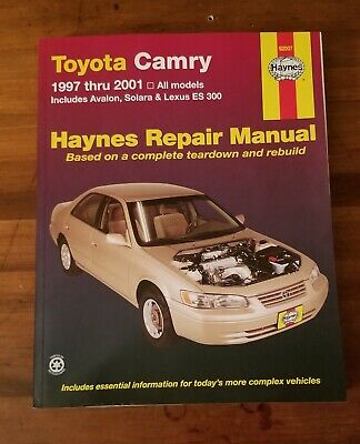 1997-2001 haynes repair manual toyota camry 92007