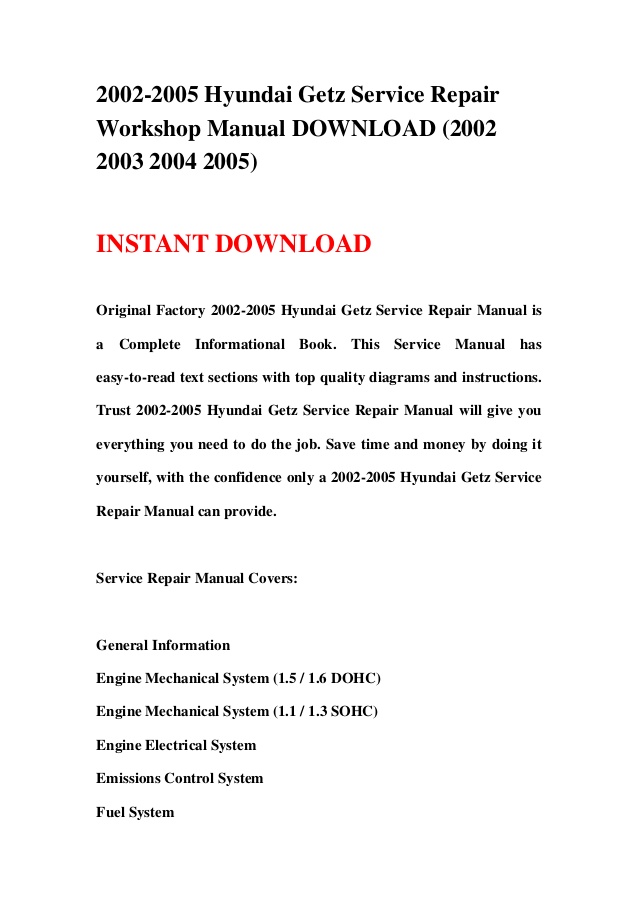 Hyundai santa fe manual pdf